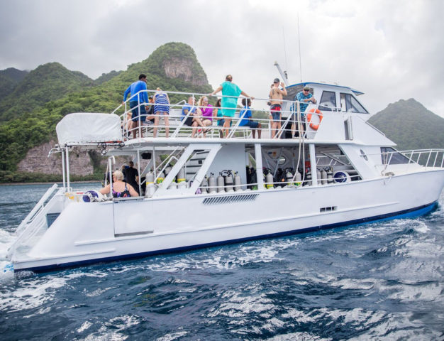 Caribbean Dive Boat